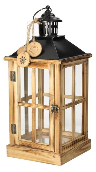 Igeris fa lámpás 48 cm