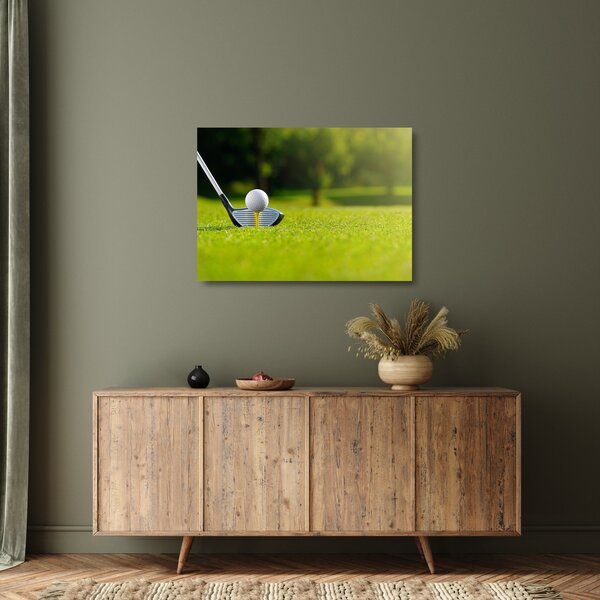 Üveg kép - Golf (70x50 cm)