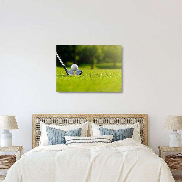 Üveg kép - Golf (70x50 cm)