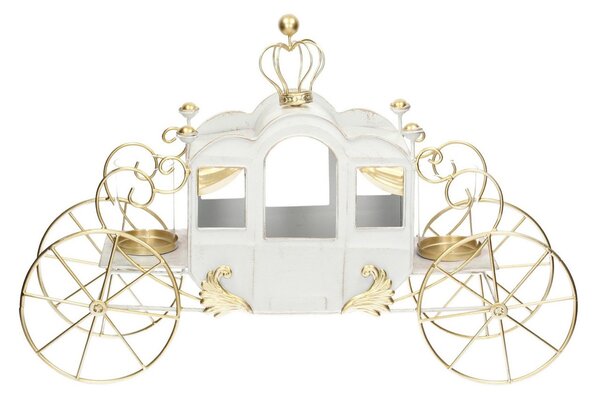 Carriage gyertyatartó 66x20x32cm