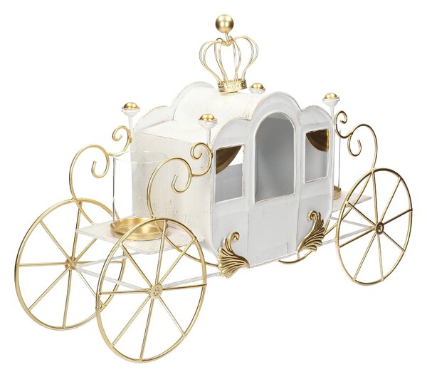 Carriage gyertyatartó 66x20x32cm