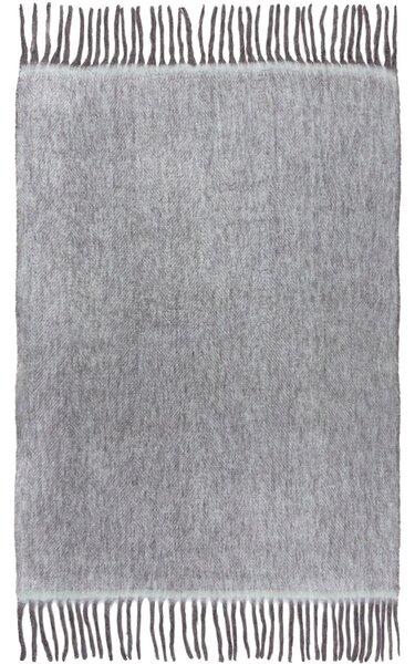 Cozy pléd 130x170cm szürke-menta