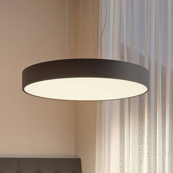 Arcchio Noabelle LED függő lámpa, fekete, 80 cm, dimmelhető, Fekete, Konyha, fém, Modern