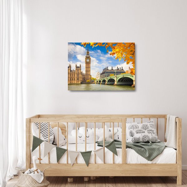 Üveg kép - Big Ben, London (70x50 cm)