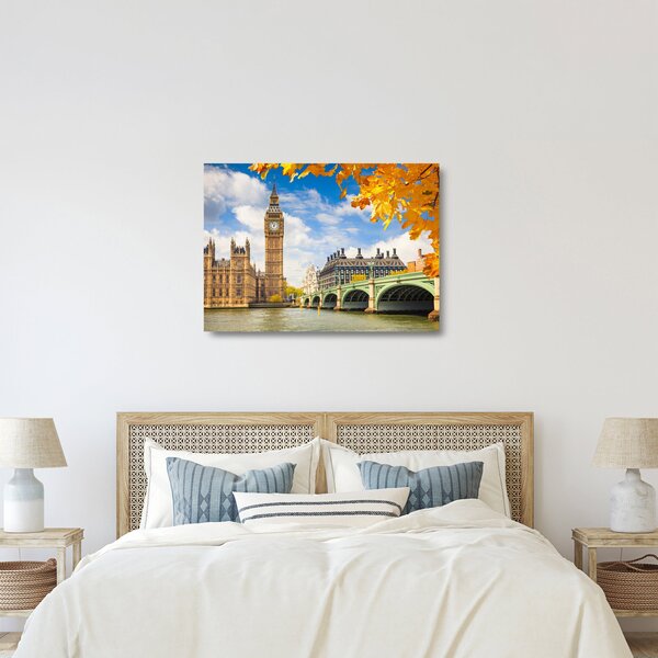 Üveg kép - Big Ben, London (70x50 cm)