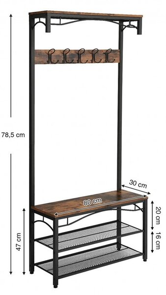 Fogas, Vasagle, 80x32x178.5cm