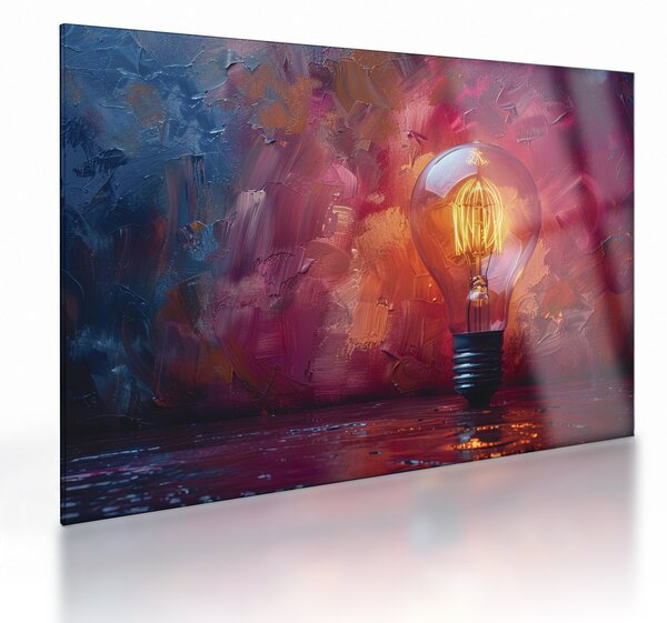 Üveg kép - Ötlet (70x50 cm)