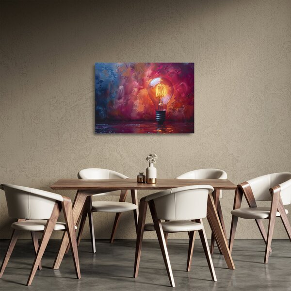 Üveg kép - Ötlet (70x50 cm)