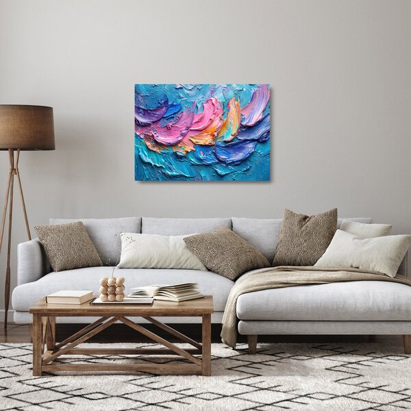 Üveg kép - Olajfestmény (70x50 cm)