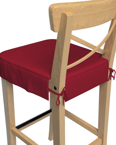 Ülőpárna Ikea Ingolf bárszékhez termék színe piros szövet fonott
