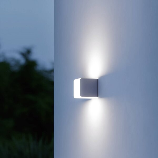 STEINEL L 830 C LED kültéri fali lámpa, antracit színben, dimmelhető, Alu / szürke / cink, Műanyag, Modern