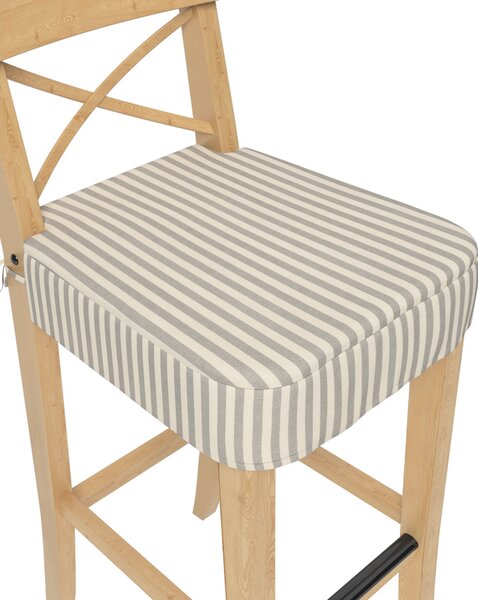 Ülőpárna Ikea Ingolf bárszékhez termék színe szürke szövet mintás