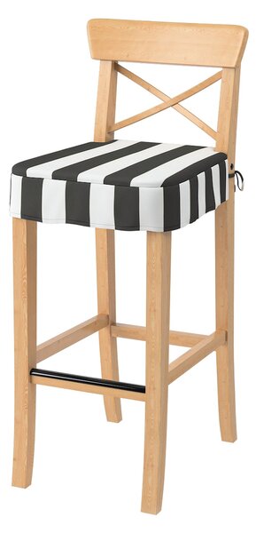 Ülőpárna Ikea Ingolf bárszékhez termék színe fekete szövet mintás