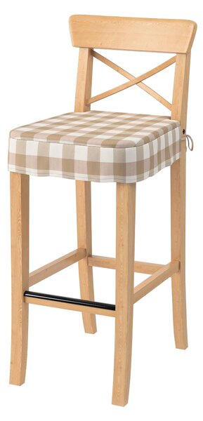 Ülőpárna Ikea Ingolf bárszékhez termék színe bézs szövet mintás