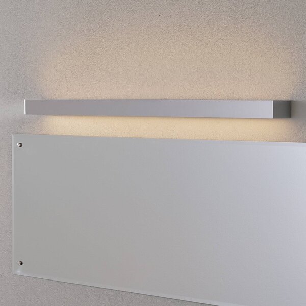 Helestra Theia LED tükör lámpa, krómozott, 90 cm, Króm / ezüst, Fürdőszoba, fém, Modern