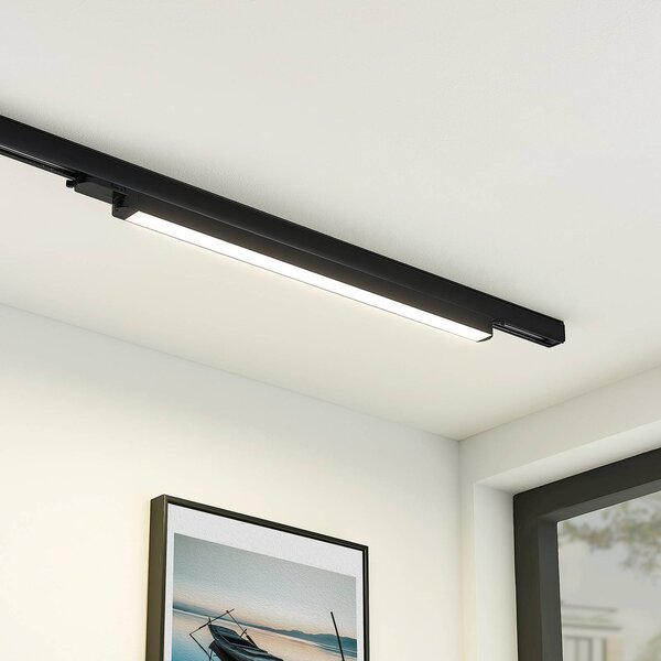 Arcchio Harlow LED sávfény, fekete, 69 cm, 4,000 K, Fekete, Dolgozószoba / Iroda, Alumínium, Modern