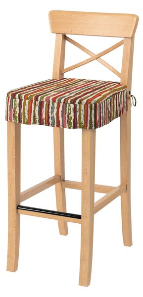 Ülőpárna Ikea Ingolf bárszékhez termék színe színes szövet fonott, mintás