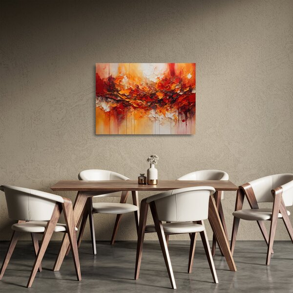 Üveg kép - Absztrakció (70x50 cm)