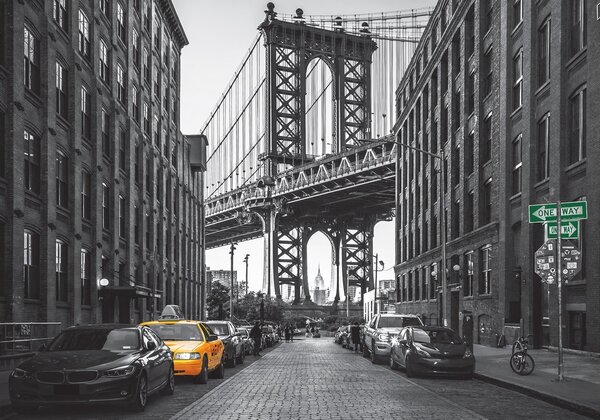 XXL fotó tapéta New York 360 x 254 cm, 4 részbőláll