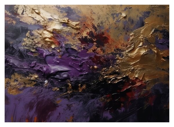 Üveg kép - Texturált absztrakció (70x50 cm)