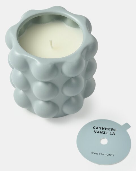 Sinsay - Illatgyertya Cashmere&Vanilla - halványtürkiz