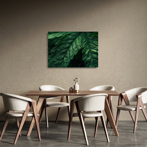 Üveg kép - A lap részletei (70x50 cm)