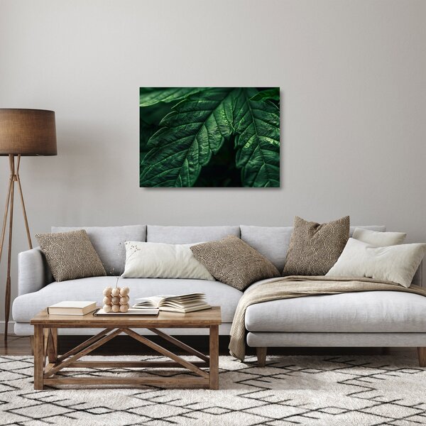 Üveg kép - A lap részletei (70x50 cm)