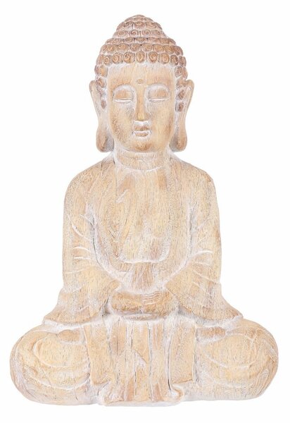Kerti dekoráció Buddha ül, magnézium , 38 x 21 x54 cm