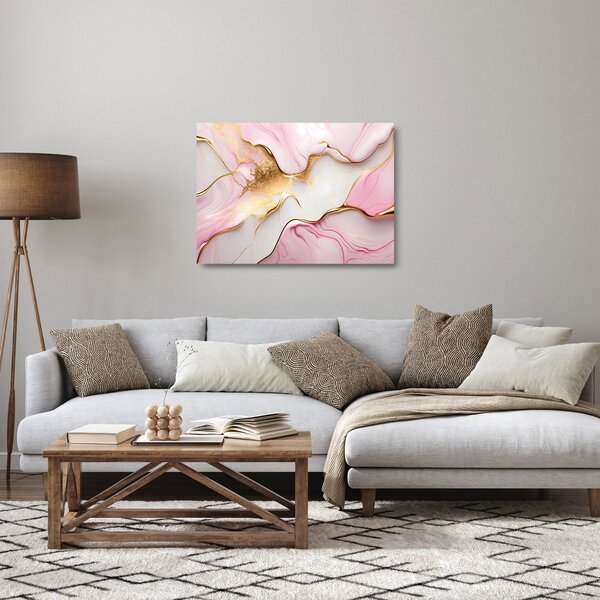 Üveg kép - Márvány design (70x50 cm)