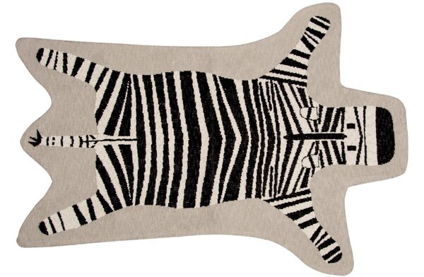 Bézs szövet szőnyeg Quax Zebra 97 x 132 cm