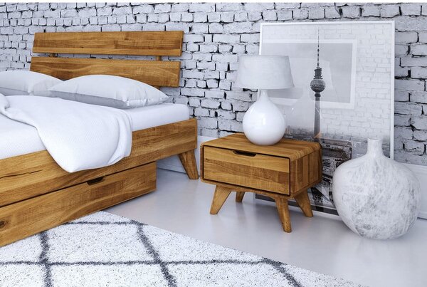 Tölgyfa éjjeliszekrény Greg - The Beds