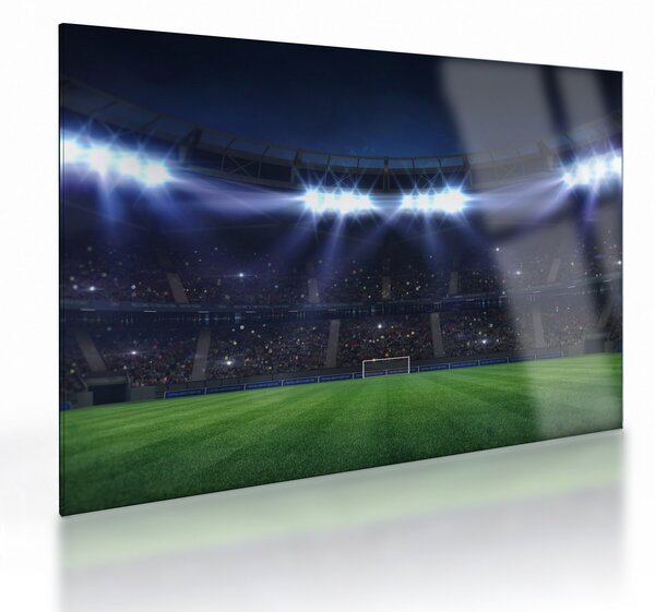 Üveg kép - Labdarúgó stadion (70x50 cm)