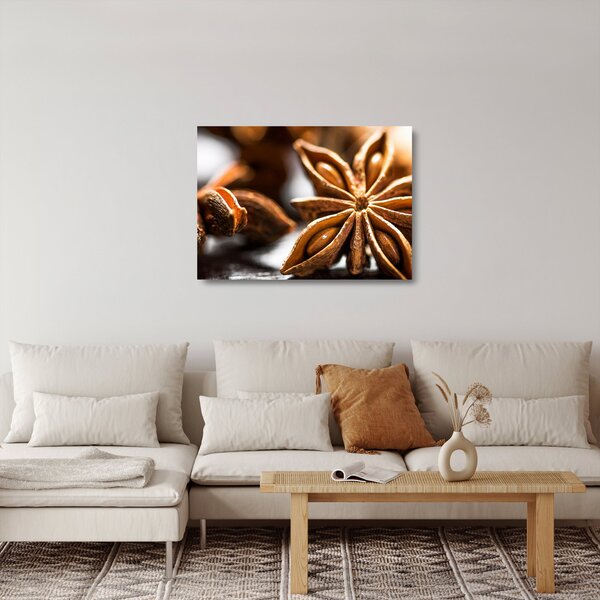 Üveg kép - Anise (70x50 cm)
