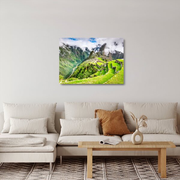 Üveg kép - Machu Picchu (70x50 cm)