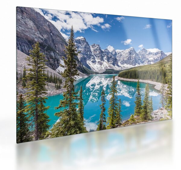 Üveg kép - Banff Nemzeti Park (70x50 cm)