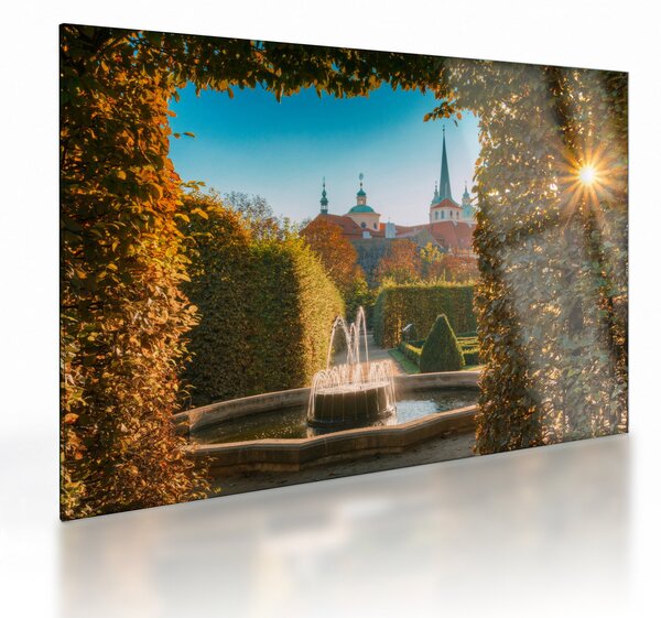 Üveg kép - Wallenstein palota (70x50 cm)