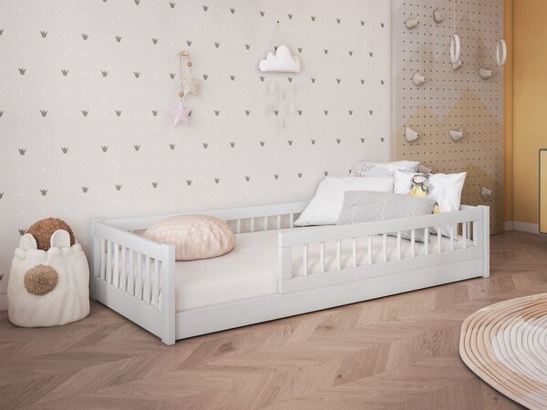 DORES montessori gyerekágy 80x180 - fehér