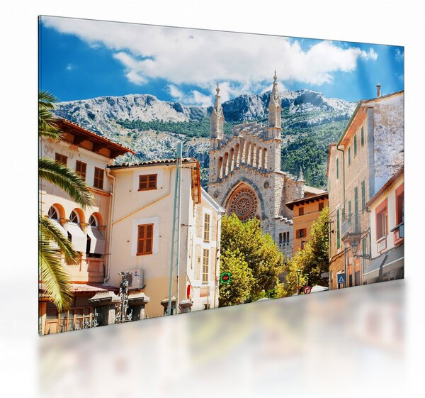 Üveg kép - Sóller, Mallorca (70x50 cm)