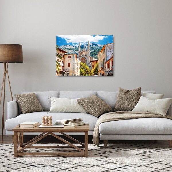 Üveg kép - Sóller, Mallorca (70x50 cm)