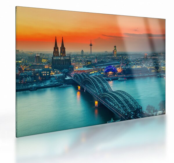 Üveg kép - Köln (70x50 cm)
