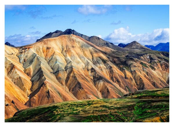 Üveg kép - Landmannalaugar (70x50 cm)