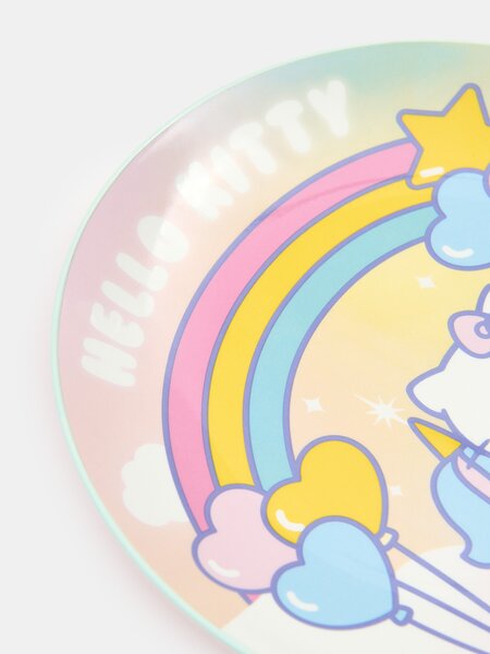 Sinsay - Kerámia tányér Hello Kitty - többszínű