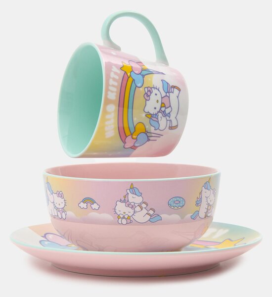 Sinsay - Kerámia tányér Hello Kitty - többszínű