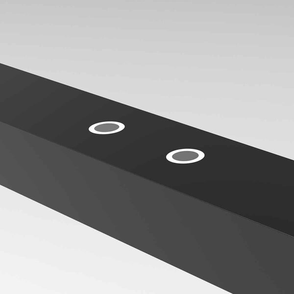 Steinhauer LED-es függőlámpa Bande, fel/le, fekete, 120 cm, CCT, fényerőszabályzóval, dimmelhető, Fekete, Nappali / Étkező, fém, Modern