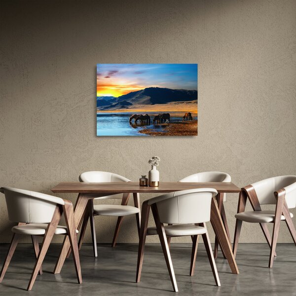 Üveg kép - Tápegység (70x50 cm)
