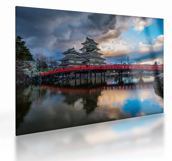 Üveg kép - Japán (70x50 cm)