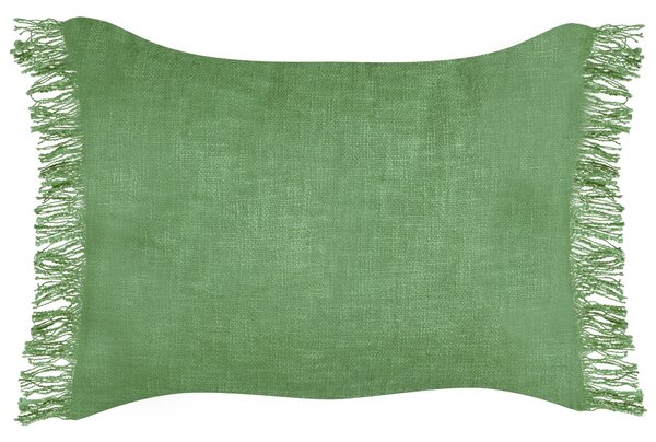 2 db díszpárna MABA Pamut 50 x 35 cm Zöld Egyszínű