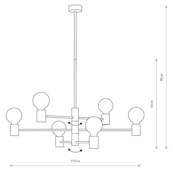 Lámpa Nowodvorski RADIUS VI 7932