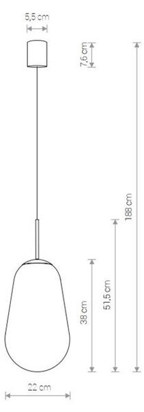 Lámpa Nowodvorski PEAR M 8672