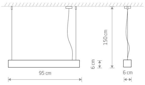 Lámpa Nowodvorski SOFT LED WHITE 90X6 7547